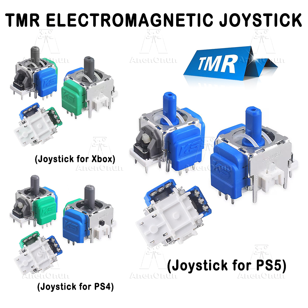 Gaming Console Tv - TMR Elektromanyetik Joystick PS5/PS4/Xbox Denetleyici Gamepad