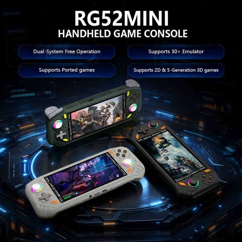 Q21 Gaming Console - RG52 MINI El Oyun Konsolu 5.5