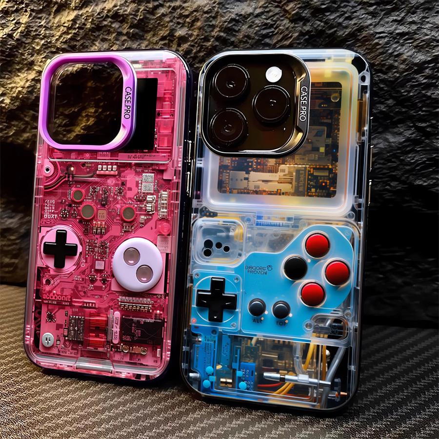 Gaming Console Apple - Retro Oyun Konsolu Telefon Kılıfı için