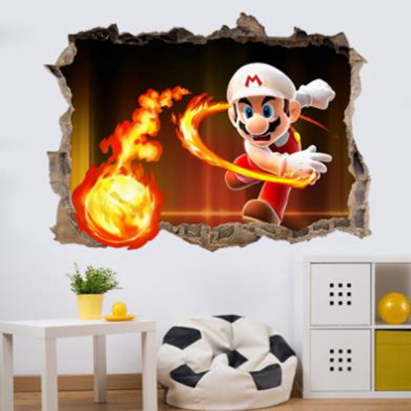 Gaming Console Wallpaper - Sıcak Çocuk oyunu posteri çıkartmalar süper