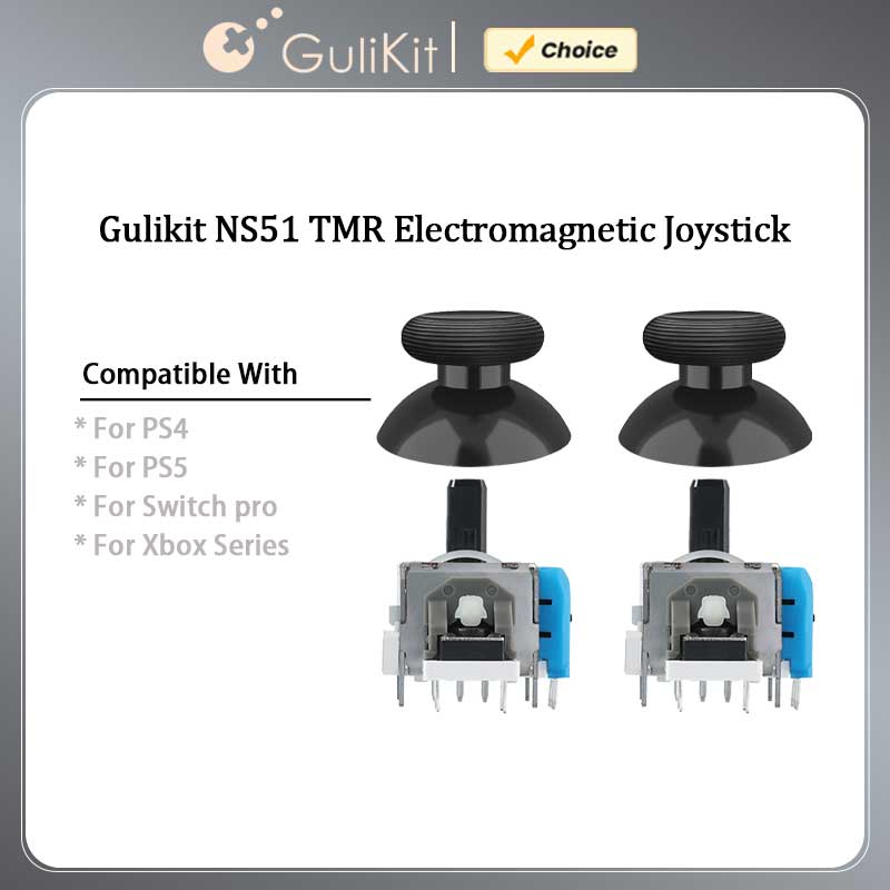 Gaming Console Tv - GuliKit NS51 TMR Joystick, Çubuk Kapağıyla,
