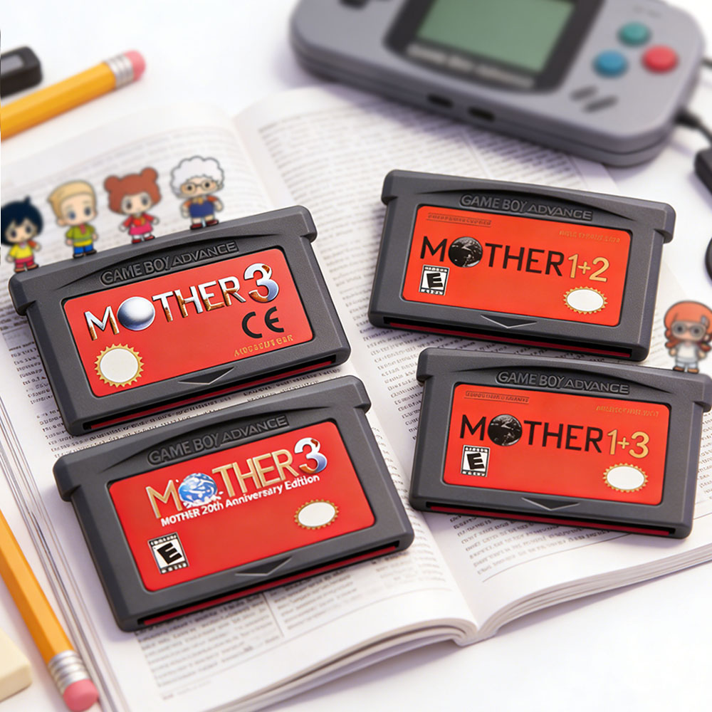 Gaming Console Video - Mother Serisi GBA Oyun Kartı Kartuşu