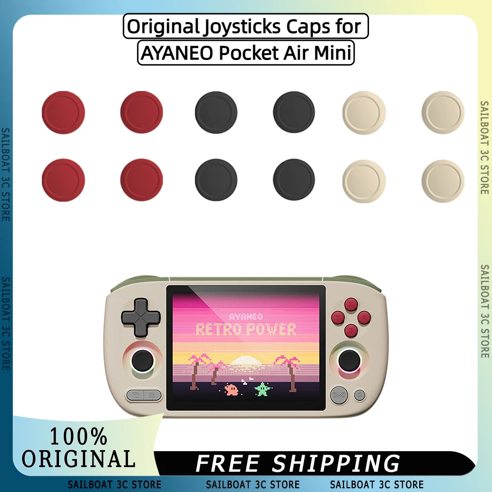 Gaming Console Setup - Orijinal Joystick Kapakları AYANEO Pocket Air
