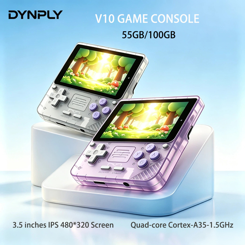 Gaming Console Linux - POWKIDDY V10 3.5 inç IPS Oca