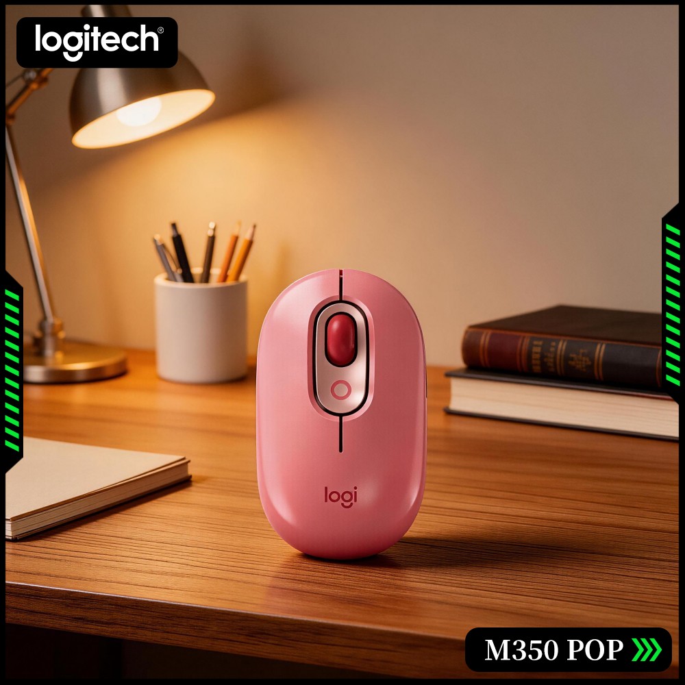 Gaming Console Logitech - Çevre Dostu Logitech M350 POP Mouse