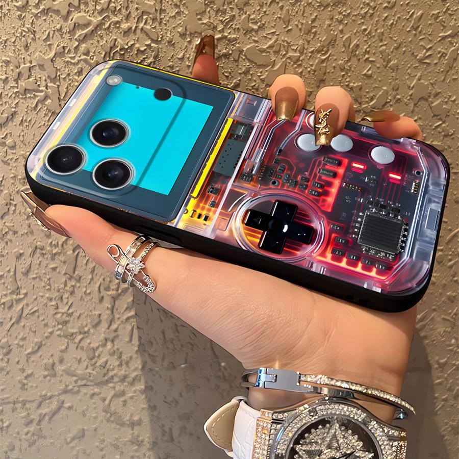 Gaming Console Apple - Kırmızı Oyun Konsolu Kılıfı Apple iPhone