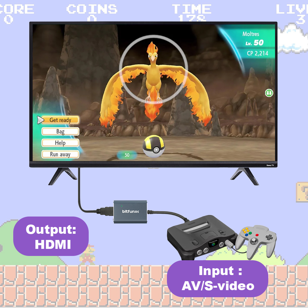 Bitfunx 720P Svideo / AV - HDM - Gaming Console Tv incelemesi ve fiyatı