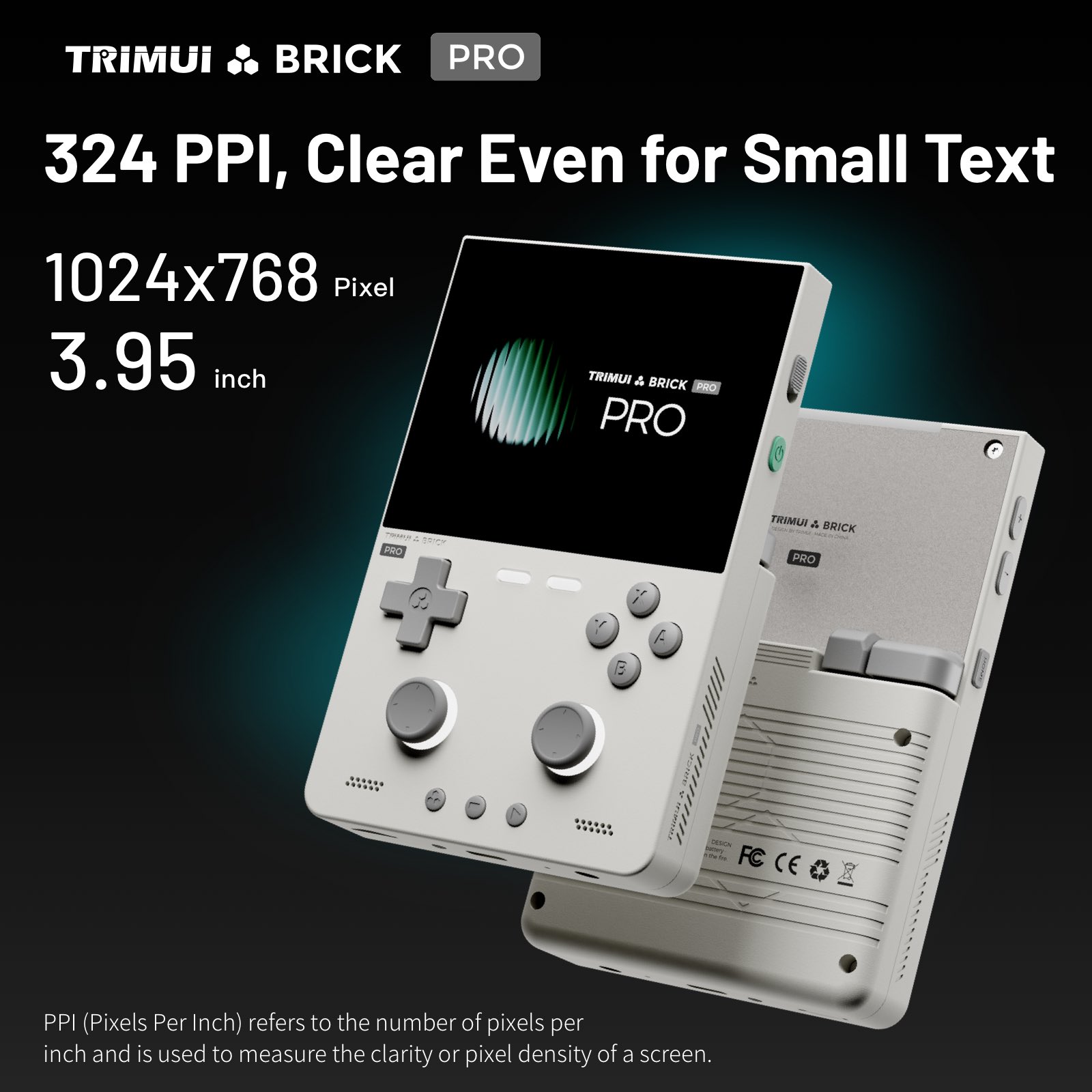TRIMUI BRICK PRO El Tipi Oyun  - Gaming Console Linux incelemesi ve fiyatı