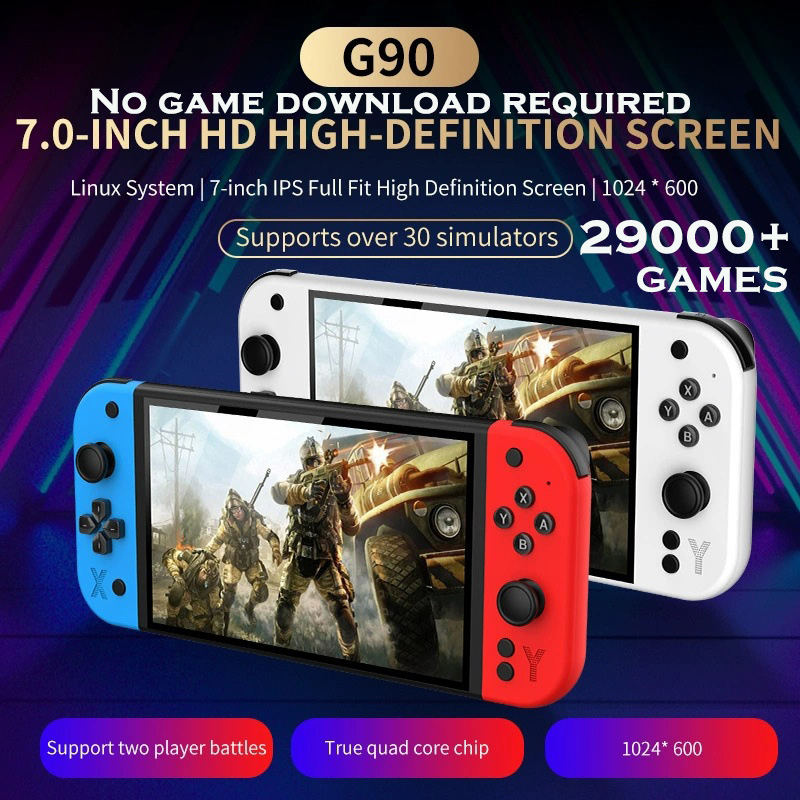 G90 Taşınabilir Oyun Konsolu İ - Gaming Console Linux incelemesi ve fiyatı
