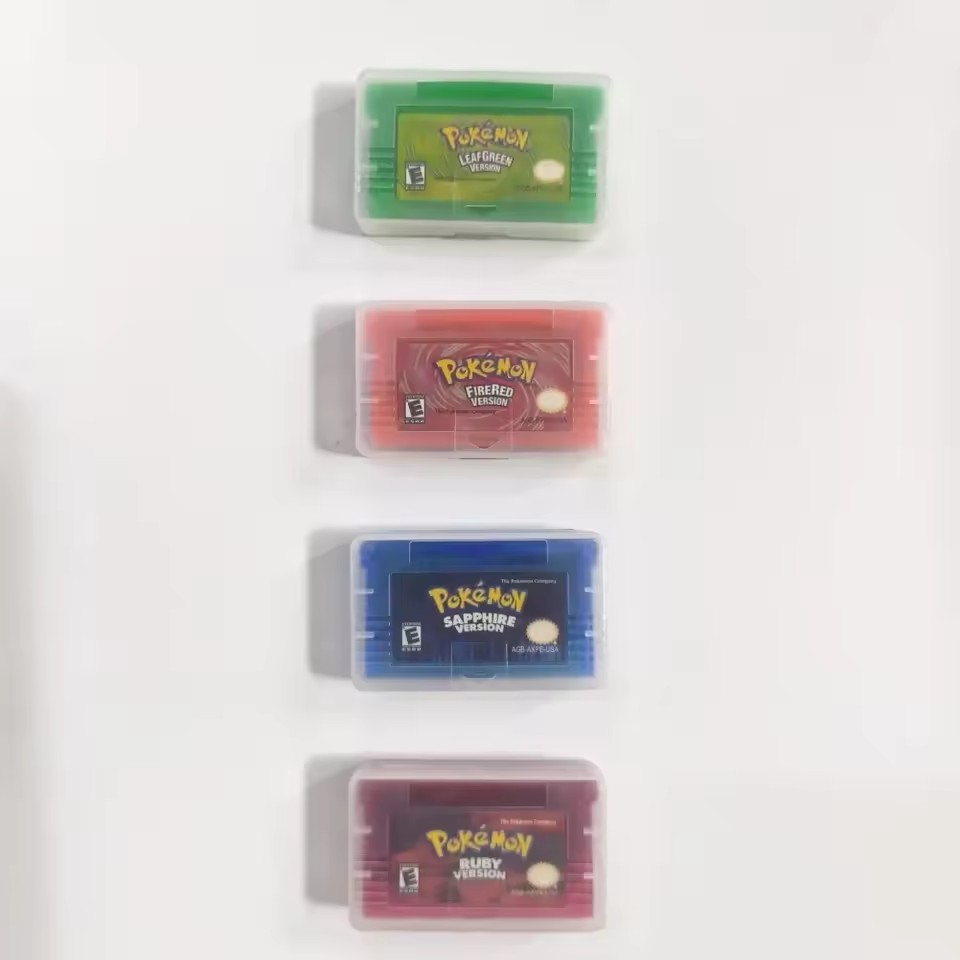 GBA Oyunu Pokemon Serisi 32 Bi - Gaming Console Video incelemesi ve fiyatı
