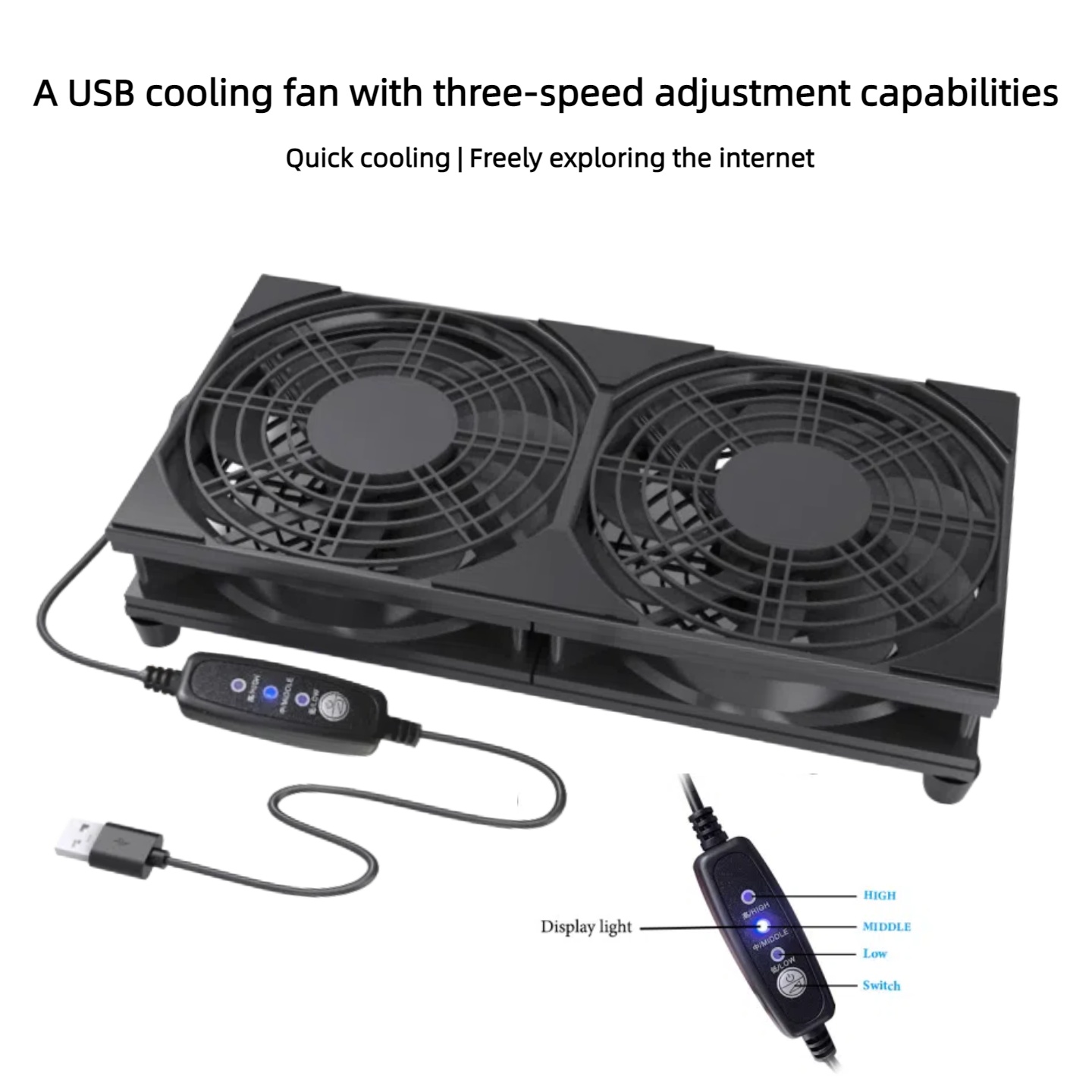 3 Hız Kontrollü Çift USB Soğut - Gaming Console Setup incelemesi ve fiyatı