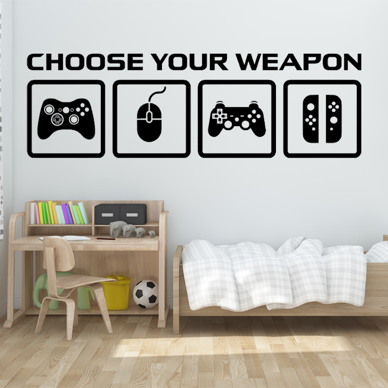 Video oyunu dekor duvar çıkart - Gaming Console Wallpaper incelemesi ve fiyatı