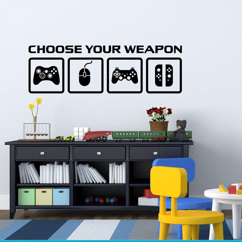 Video oyunu dekor duvar çıkart - Gaming Console Wallpaper incelemesi ve fiyatı