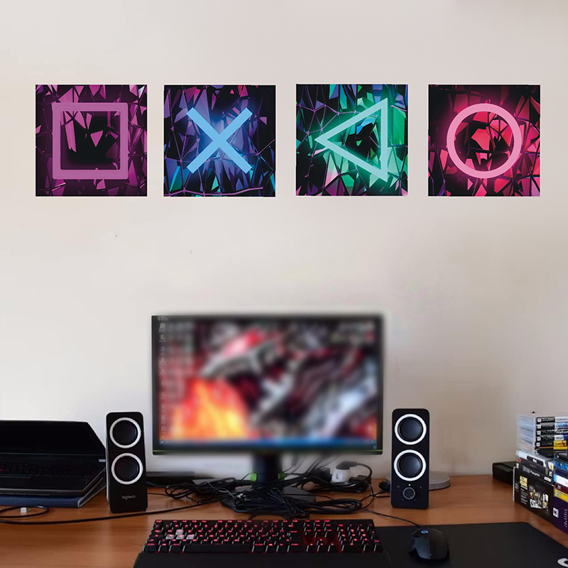 4 adet çocuk oyun odası oyun d - Gaming Console Wallpaper incelemesi ve fiyatı