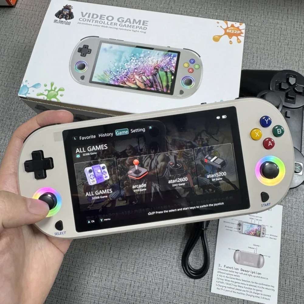 M22 Pro Retro El Oyun Konsolu  - Q21 Gaming Console incelemesi ve fiyatı