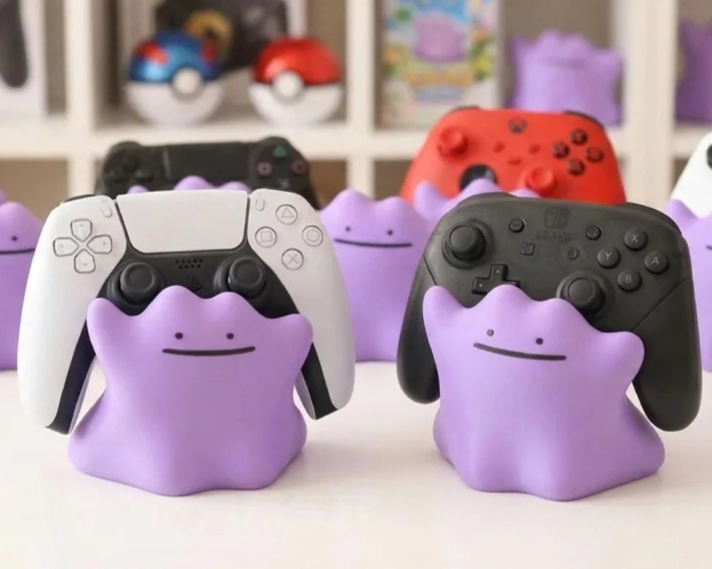 SıCAK Pokemon Ditto Evrensel O - Controller Stand Holder incelemesi ve fiyatı