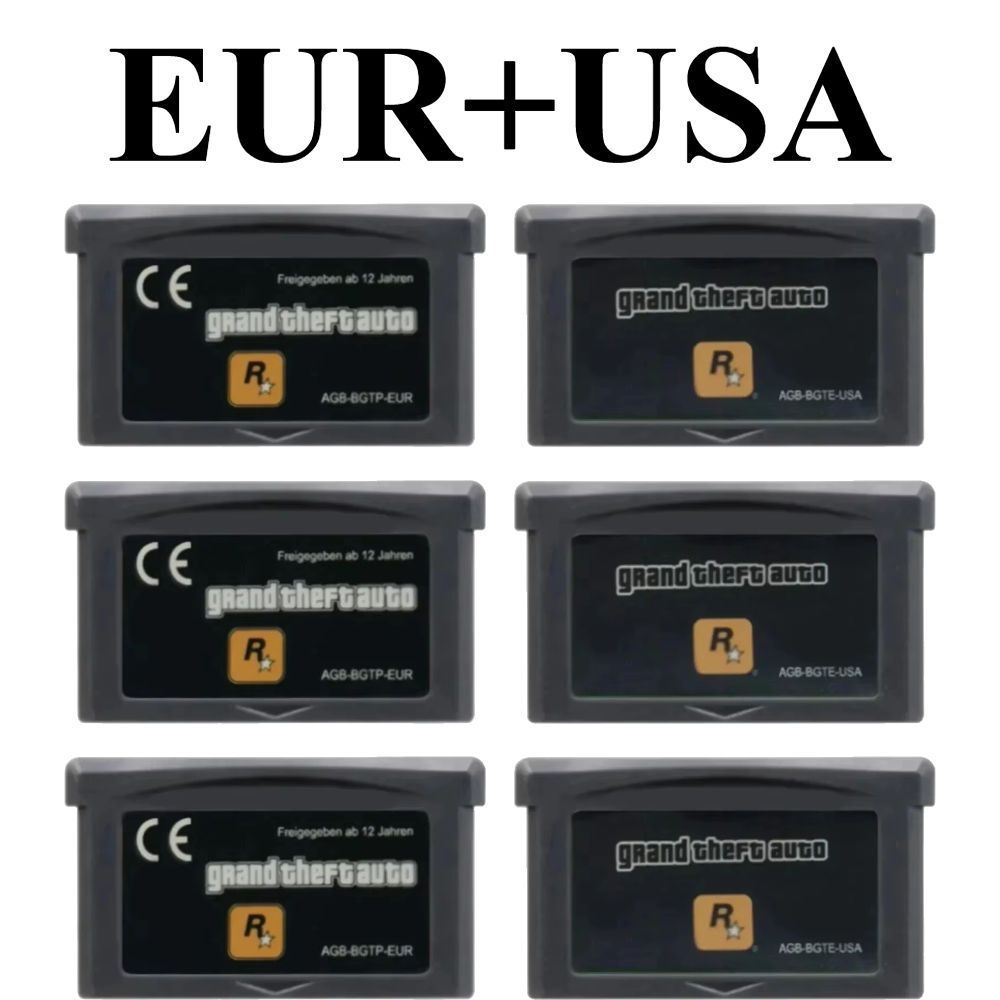 2 Stil ABD/EUR GBA Oyun Kartuş - Gaming Console Video incelemesi ve fiyatı
