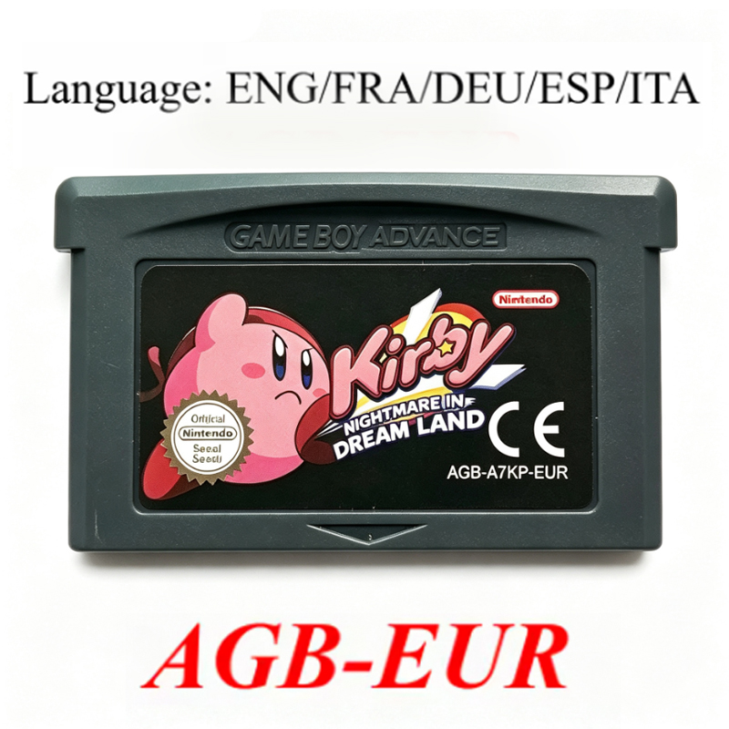 Kirby 32-Bit Oyun Kartı GBA Oy - Gaming Console Video incelemesi ve fiyatı
