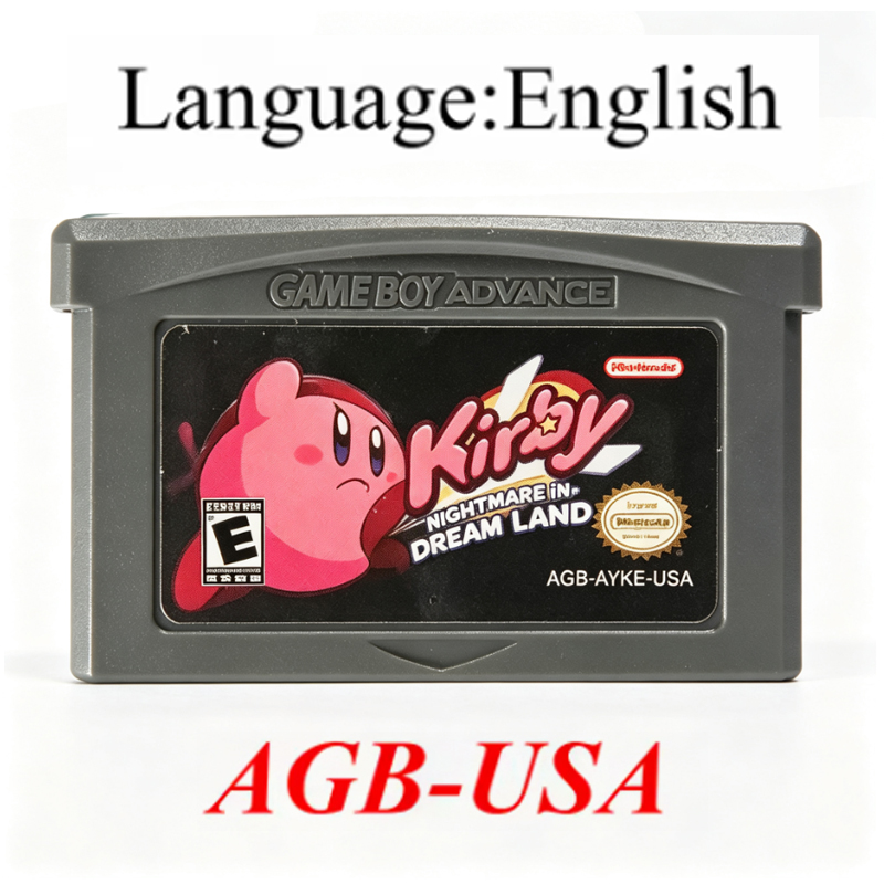 Kirby 32-Bit Oyun Kartı GBA Oy - Gaming Console Video incelemesi ve fiyatı
